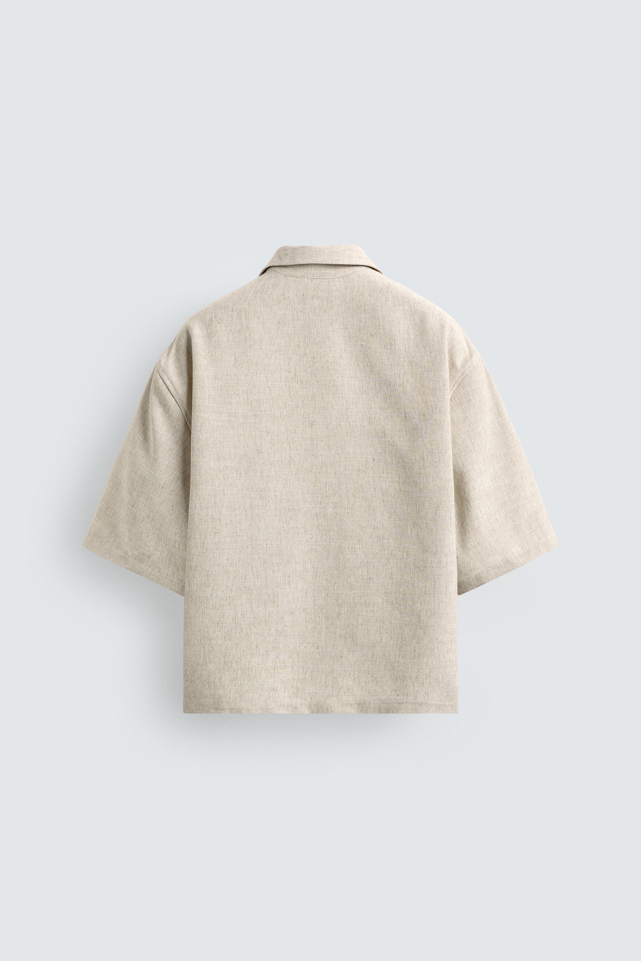 CHEMISE COUPE BOXY STRUCTURÉE
